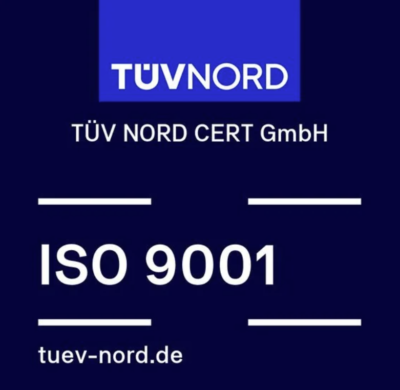 Certificat ISO 9001 – TÜV NORD